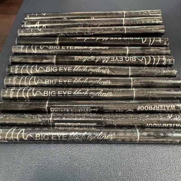 RESELLER LOT – BIG EYE Black Eyeliner$60 (12- Pack)
